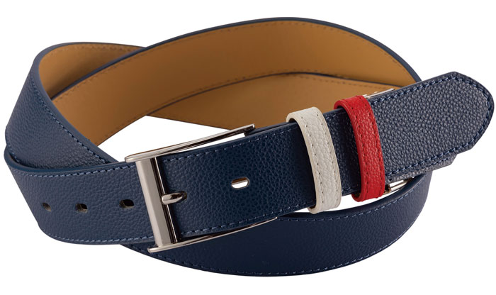 商務(wù)藍(lán)高爾夫皮帶