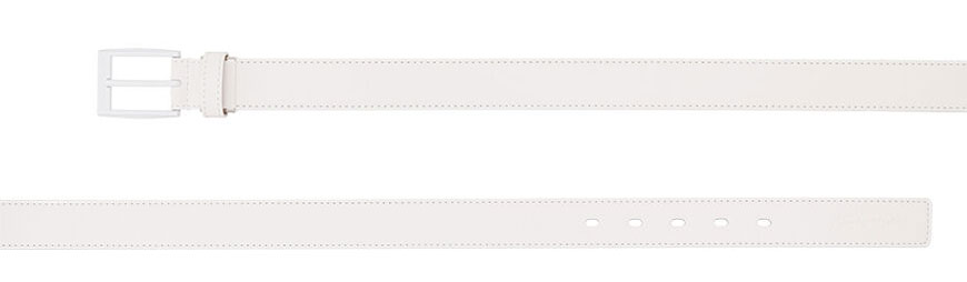 高爾夫白色皮帶