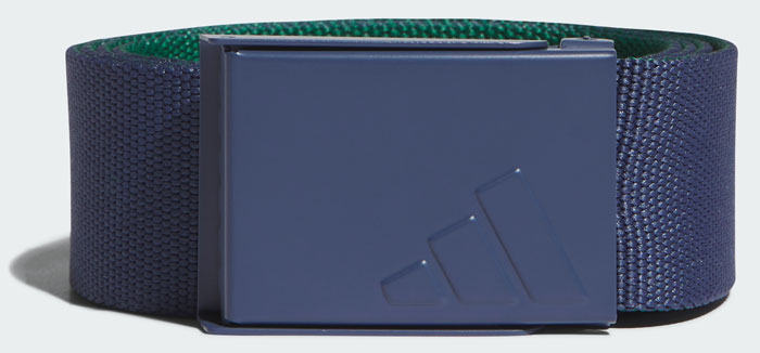 藍色雙面編織腰帶