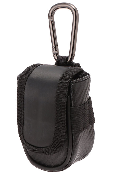 高爾夫裝球黑色小腰包