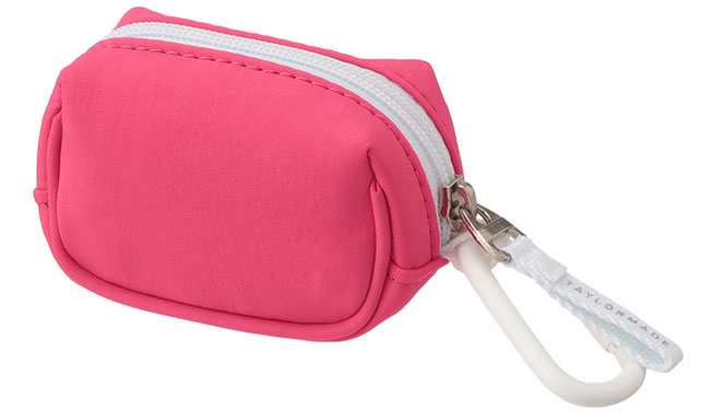 高爾夫粉色收納球包