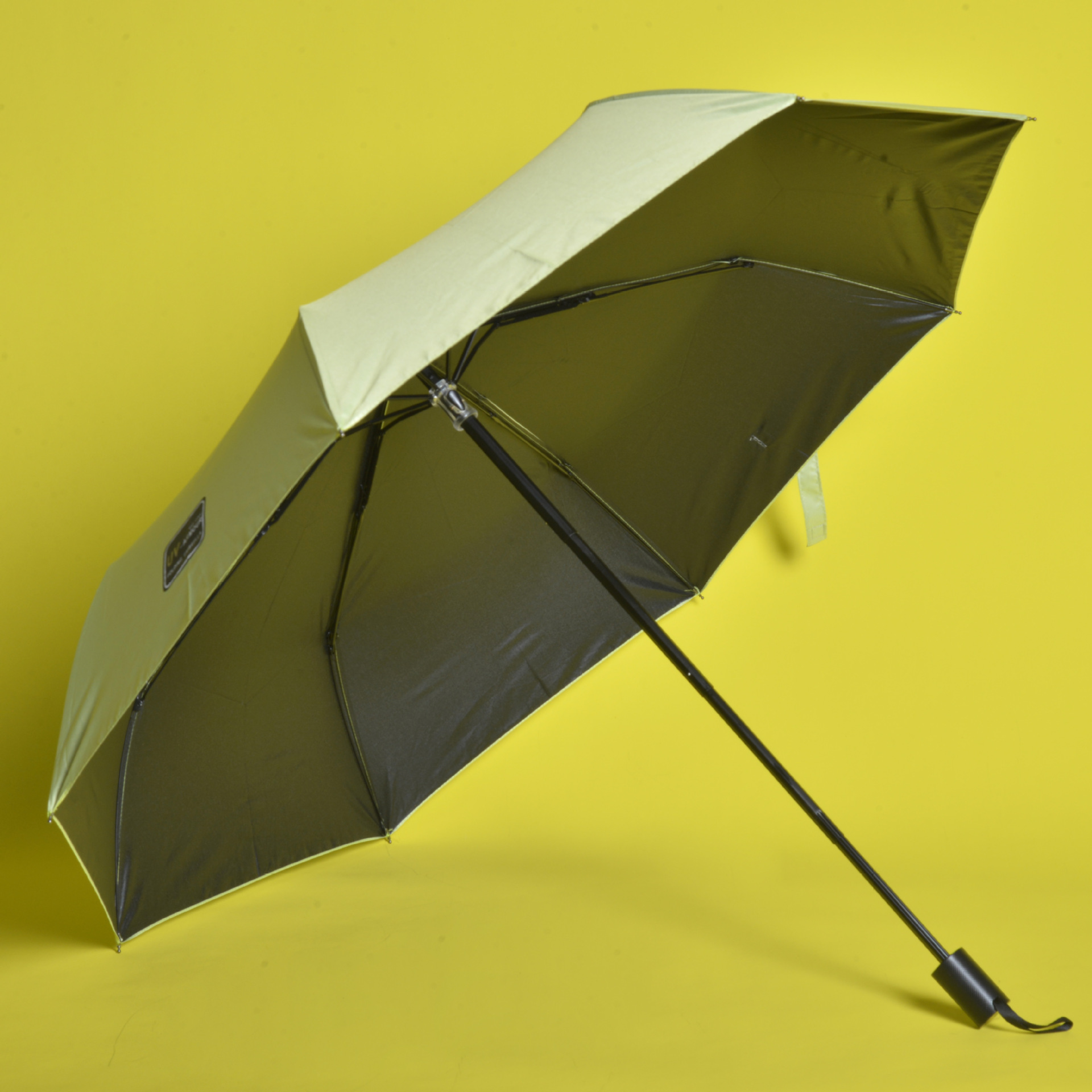 防紫外線黑膠布折疊傘